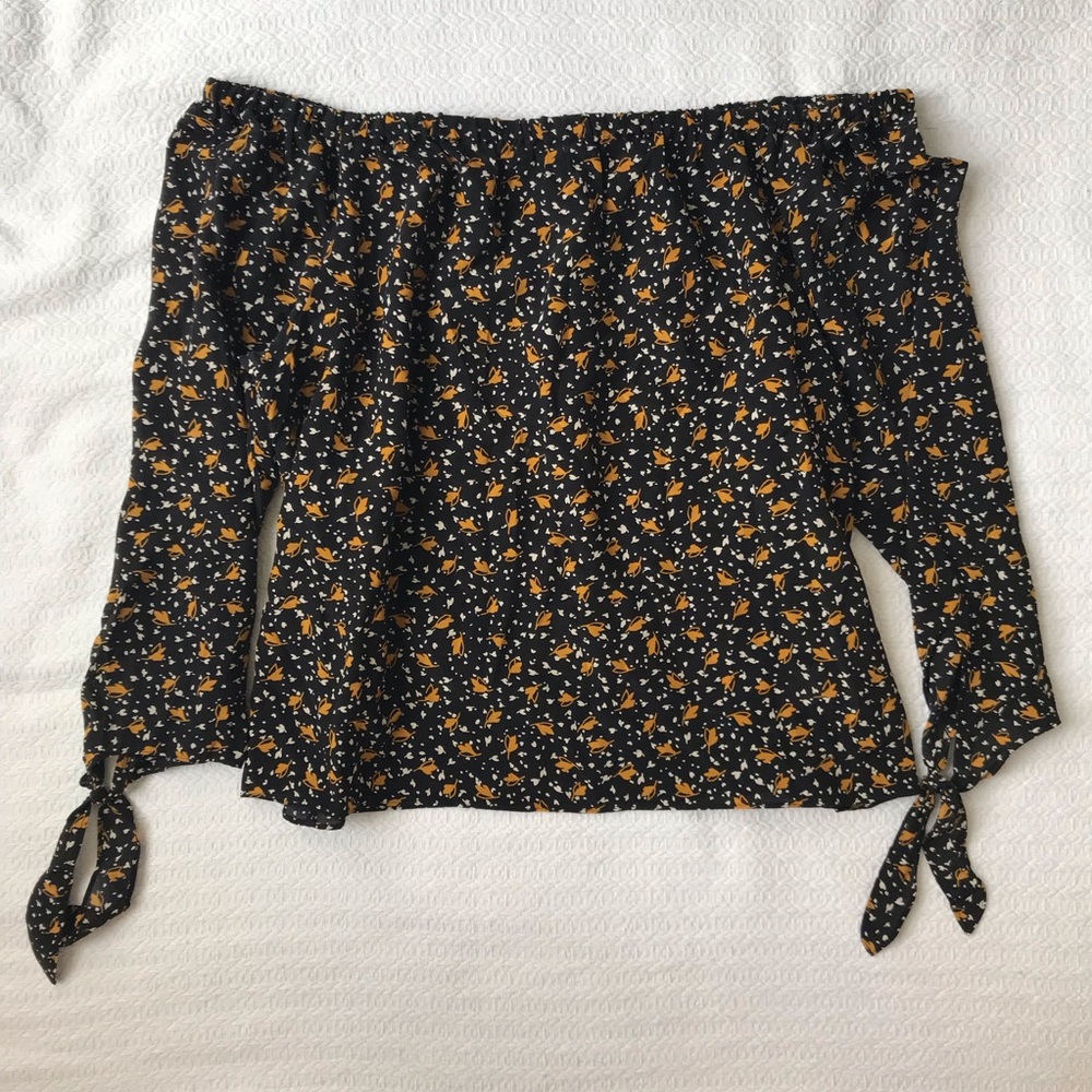 Madewell off the shoulder top